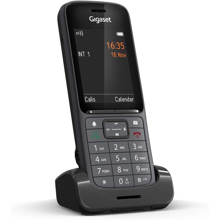Gigaset SL800H PRO, Teléfono DECT de negocios inalámbrico con pantalla de color grande, Bluetooth, Anthracite