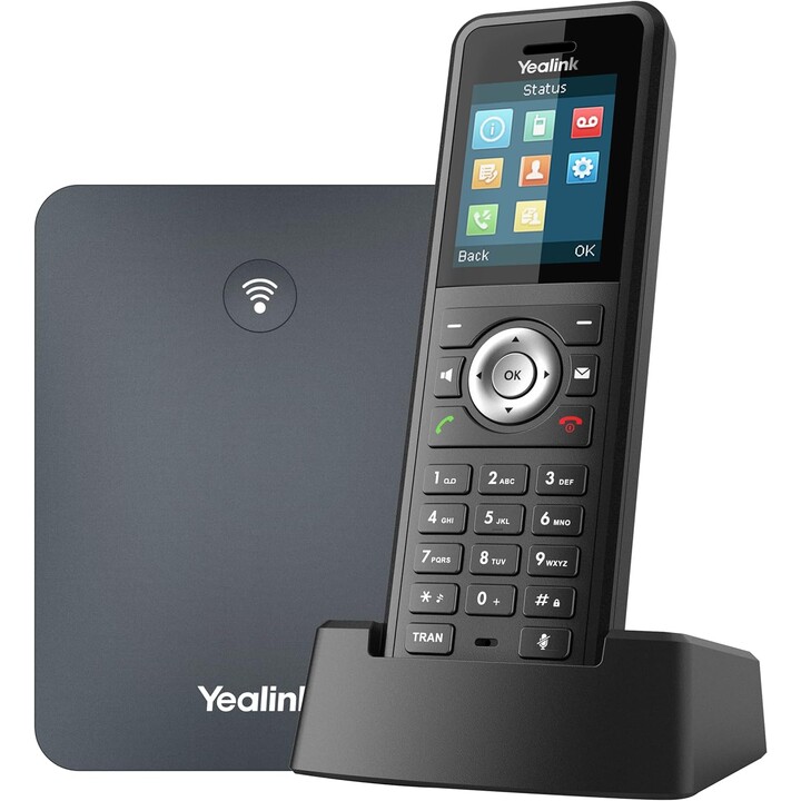 Yealink W79P DECT IP phone system IP67 black