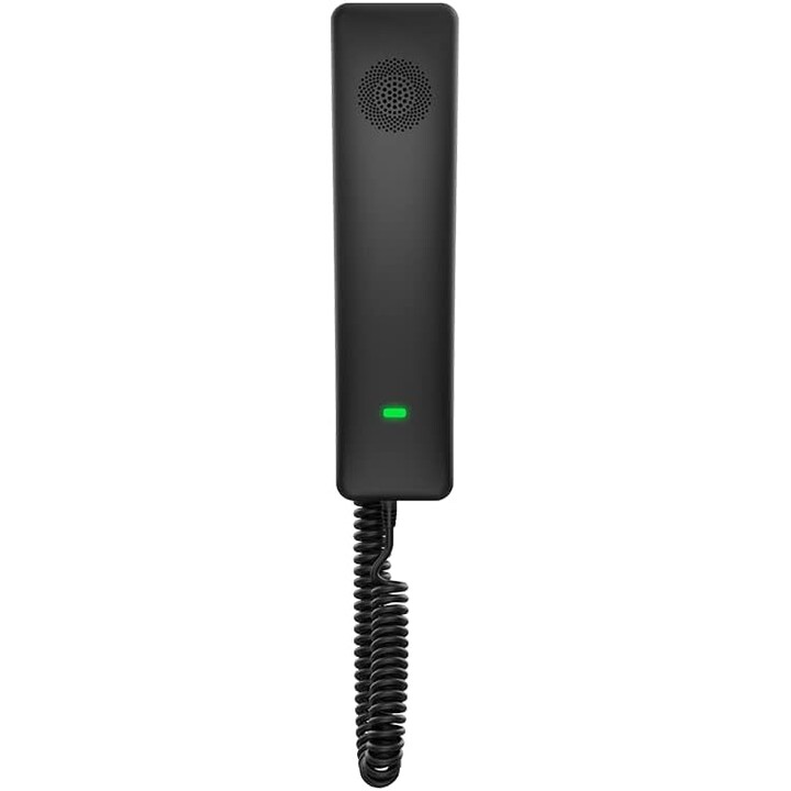Fanvil H2U Nero | Telefono VoIP | Audio HD, RJ45 100Mbps PoE, montaggio a parete