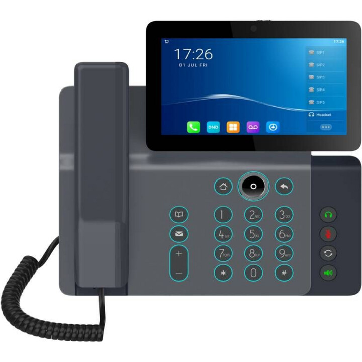Fanvil V67 Poe Wifi Smart Camphone, Bluetooth Black