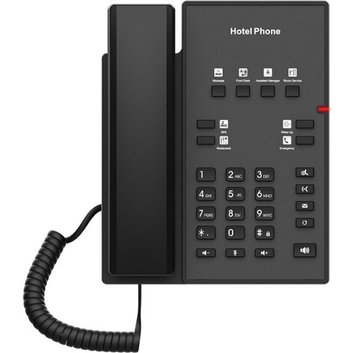 Fanvil H1 Teléfono Voip Poe 10/100 Mbps Negro