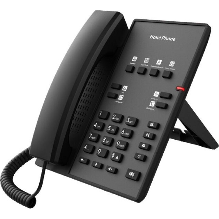 Fanvil H1 Teléfono Voip Poe 10/100 Mbps Negro