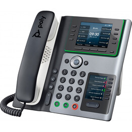 Poly Edge E450 IP Phone and PoE-enabled