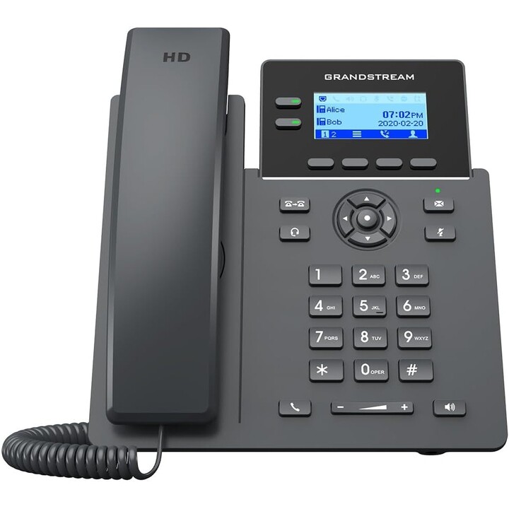 Grandstream GRP2602G 2-Line 4-SIP Carrier-Grade IP Phone
