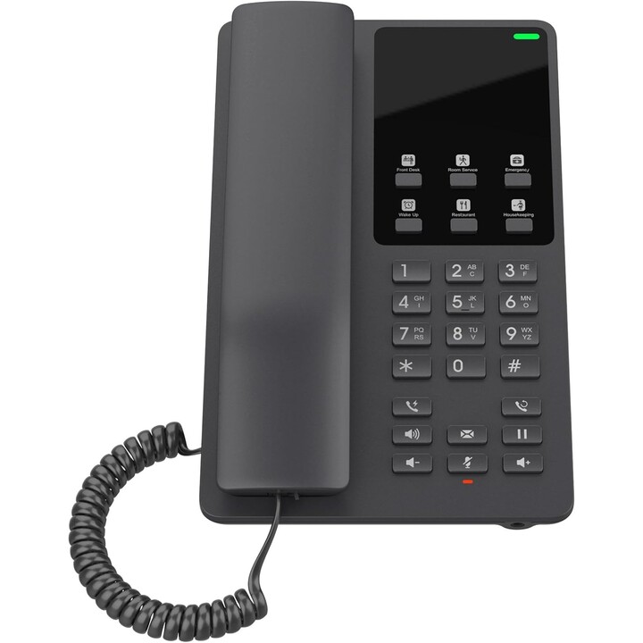 Grandstream Networks GHP621W IP phone Black 2 lines LCD Wi-Fi