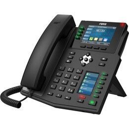 Fanvil X5U teléfono fijo negro 16 líneas lcd wifi