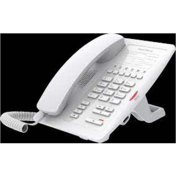 Téléphone d'hôtel Fanvil H3W blanc, Wi-Fi, sans écran, 10/100, PoE
