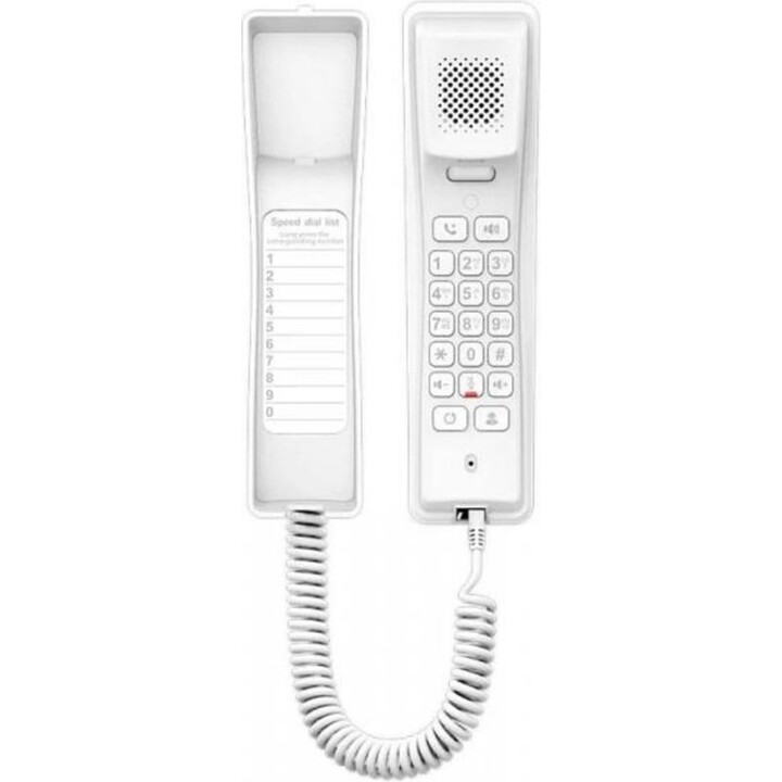 Telefono IP per hotel FANVIL H2U-W 2 linee Sip Poe