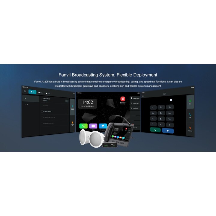 Fanvil A320i Android Touchscreen -Konsole IP -Telefon