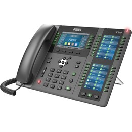 Fanvil X210 V2 Teléfono IP Black 20 líneas LCD
