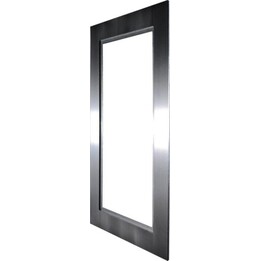 AGFEO flush-mounted cover frame for IP video TFE 1