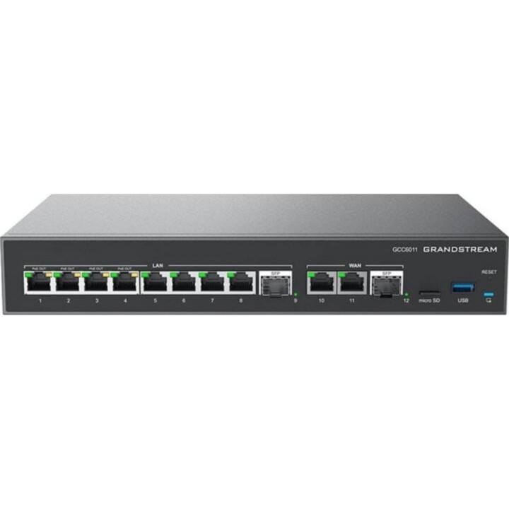 Concentrador de conexión de red Grandstream GCC6011 UC+