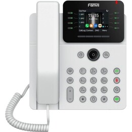 Teléfono empresarial Fanvil V62G blanco, SIP, POE, Gigabit y puerto USB