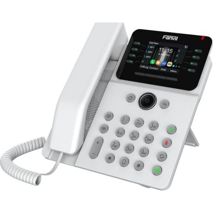 Fanvil V62G weißes Geschäftstelefon, SIP, POE, Gigabit und USB-Anschluss