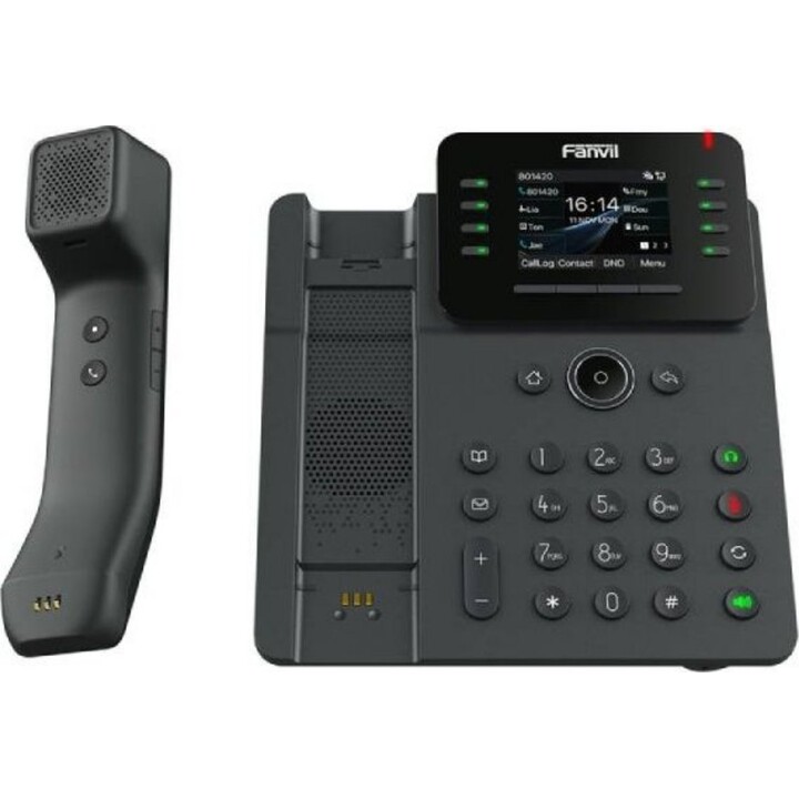 Fanvil V62 Pro, teléfono IP PoE Gigabit dual de gama media SIP POE Gigabit puerto USB