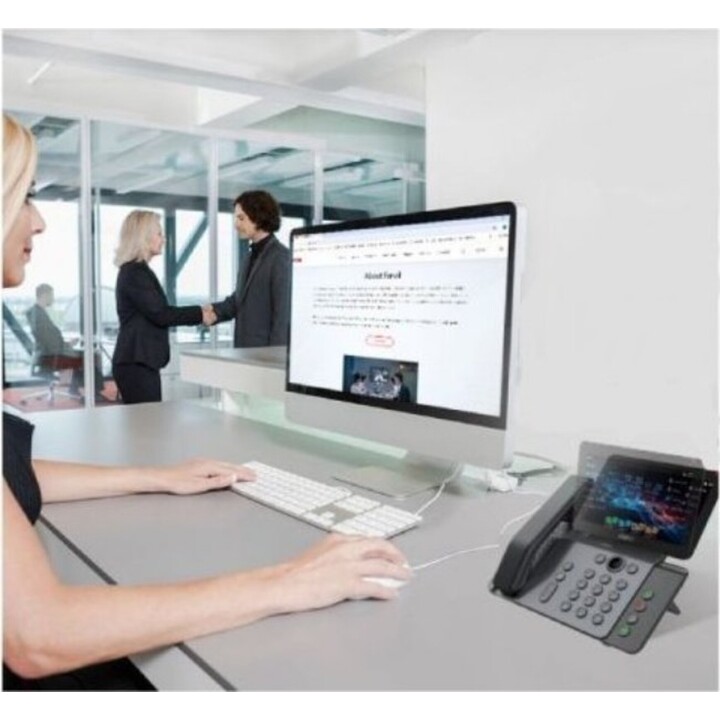 Fanvil V66 Pro telefone IP premium / SIP / POE / Gigabit / USB / Bluetooth / Wi-Fi / auscultador BT