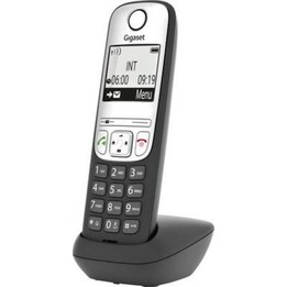 GIGASET A690HX nero Display grafico bianco e nero da 5,1 cm e 2 pollici Rubrica telefonica vivavoce per stazioni base DECT e rou