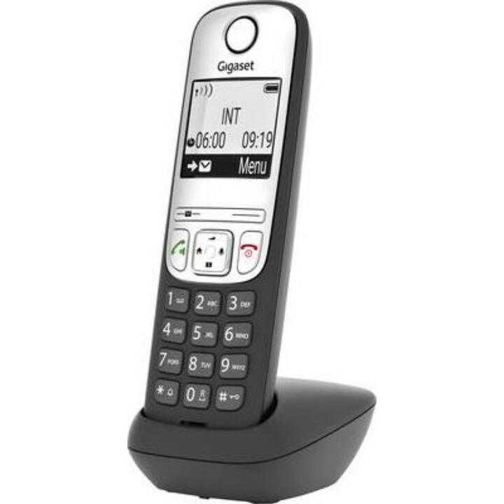 GIGASET A690HX black 5.1 cm 2 inch black and white graphic display Hands-free phone book for DECT base stations and routers