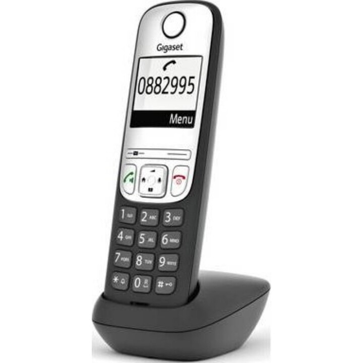 GIGASET A690HX black 5.1 cm 2 inch black and white graphic display Hands-free phone book for DECT base stations and routers