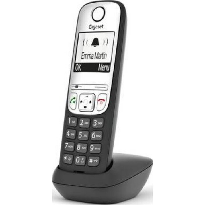 GIGASET A690HX black 5.1 cm 2 inch black and white graphic display Hands-free phone book for DECT base stations and routers