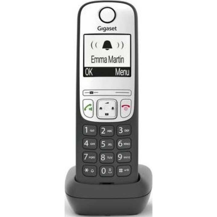 GIGASET A690HX black 5.1 cm 2 inch black and white graphic display Hands-free phone book for DECT base stations and routers