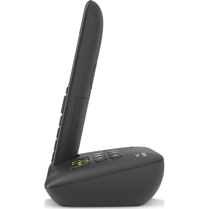 GIGASET C575A schwarz, analoger (DECT) Anrufbeantworter, TFT-Farbdisplay, Freisprecheinrichtung, Adressbuch für 200 Einträge, We