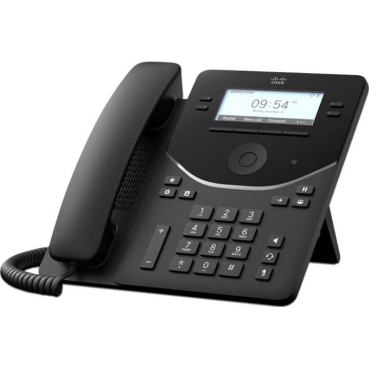 Cisco Desk Phone 9841, 3.5" LCD Display, Wired, Black