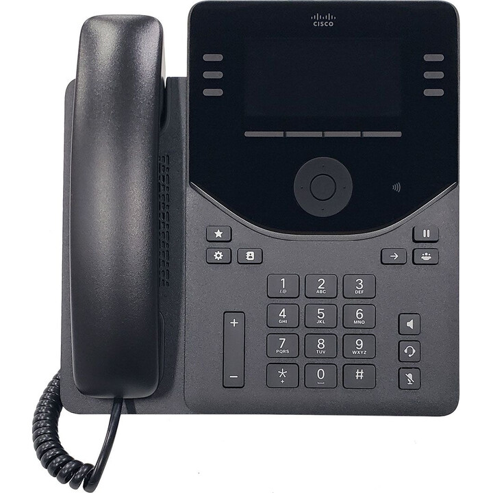 Cisco DP-9851 Teléfono IP con cable de escritorio negro
