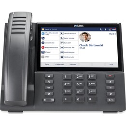 Mitel 6940W IP-Telefon Kabelloses Headset Schwarz
