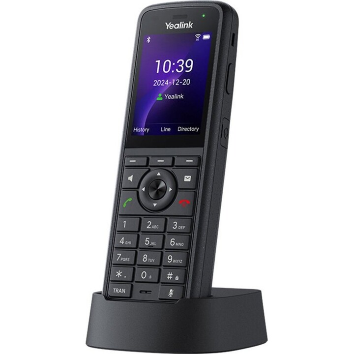 Yealink AX86R Telemóvel WiFi 2.4 polegadas TFT Bluetooth Dupla Banda WiFi 6 Preto
