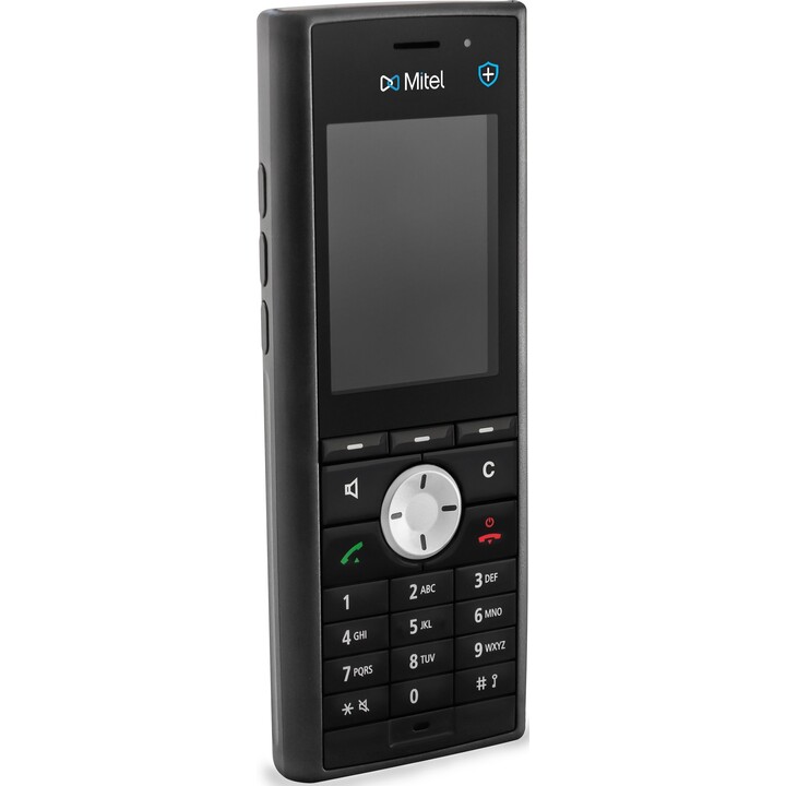 Mitel 722DT Rugged DECT IP phone with IP44 protection for versatile use
