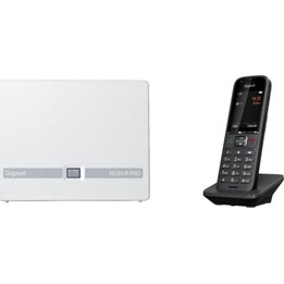 Teléfono inalámbrico Gigaset N530 IP PRO S700H PRO DECT Bluetooth PoE Antracita