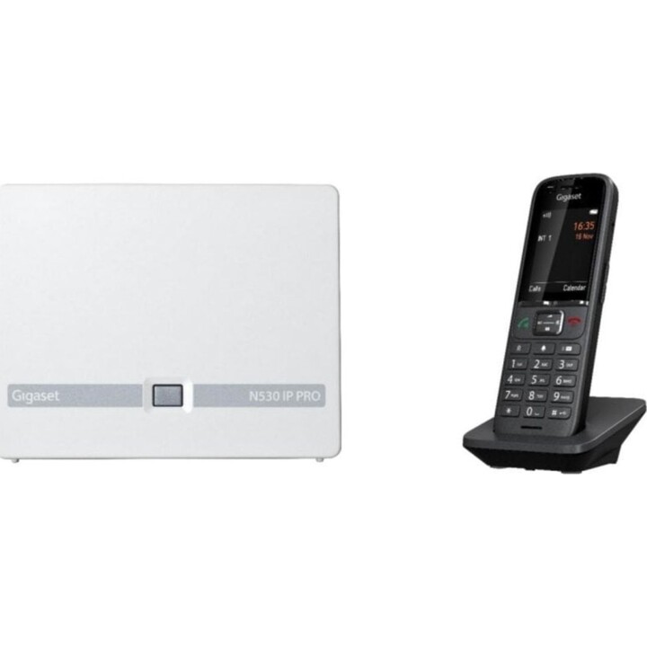 Teléfono inalámbrico Gigaset N530 IP PRO S700H PRO DECT Bluetooth PoE Antracita