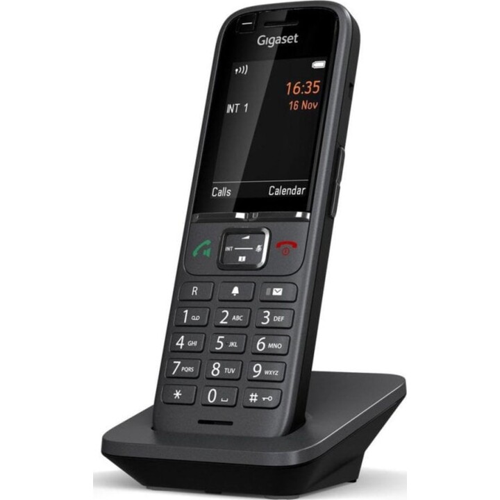 Teléfono inalámbrico Gigaset N530 IP PRO S700H PRO DECT Bluetooth PoE Antracita