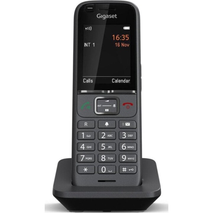 Teléfono inalámbrico Gigaset N530 IP PRO S700H PRO DECT Bluetooth PoE Antracita