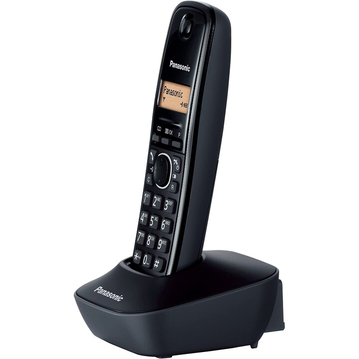 Panasonic KX-TG1611 telephone DECT Telephone Black Caller ID