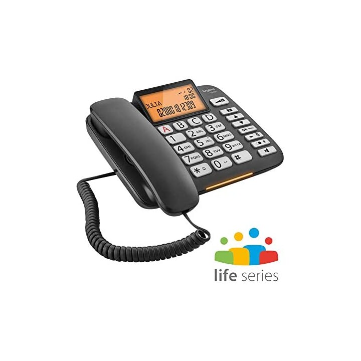 GIGASET-SIEMENS LANDLINE DL580 BLACK