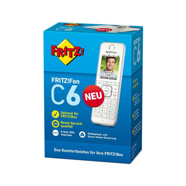 AVM FRITZ!Fon C6 VoIP Weiß