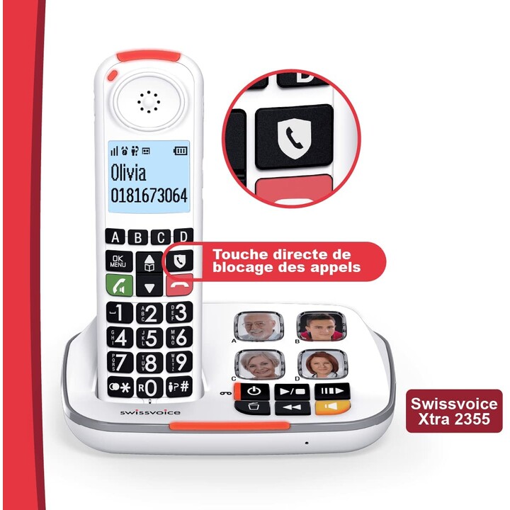 Swissvoice Xtra 2355 Bianco