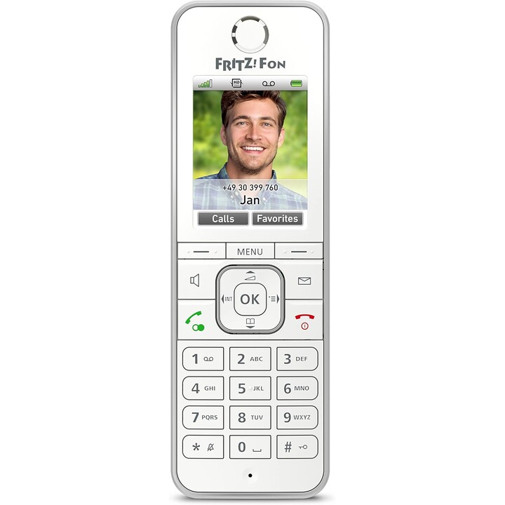 Fritz Cordless Phone! Fon C6 White