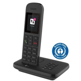 Telekom Sinus A12 with Base and Answering Machine Black