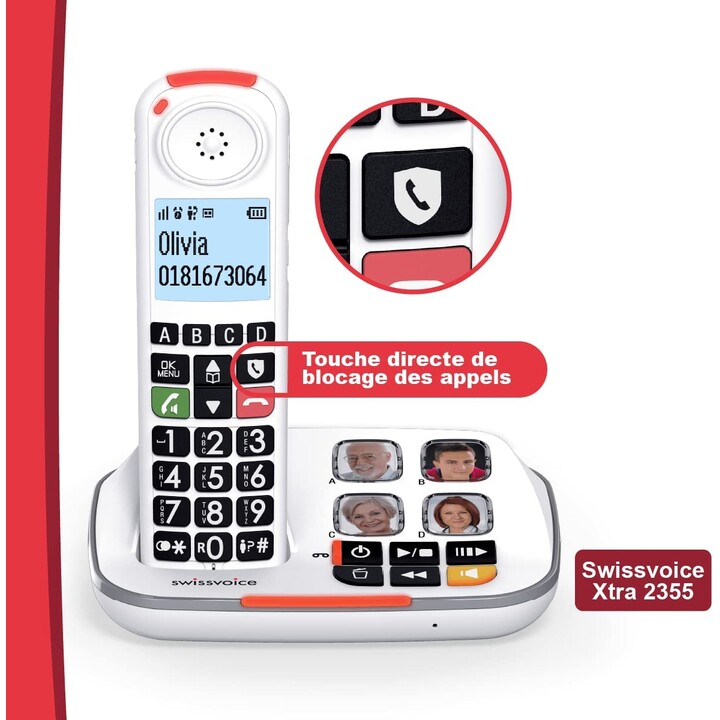 Swissvoice Xtra 2355 Duo White