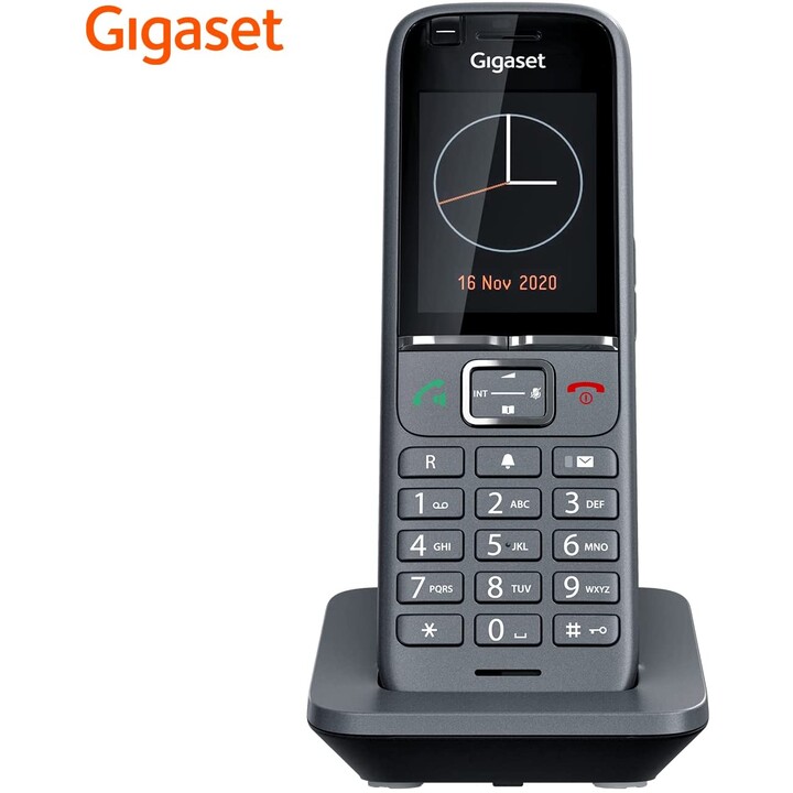 Gigaset S700H PRO terminal DECT profesional con cargador negro