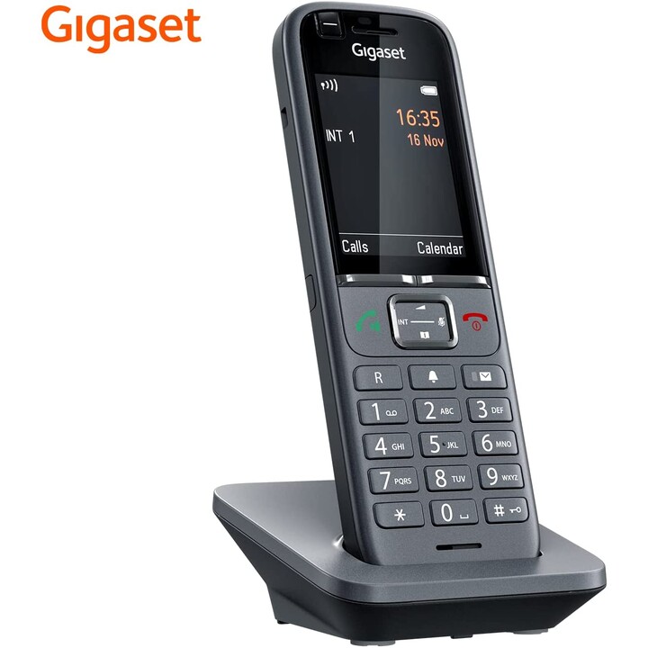 Gigaset S700H PRO terminal DECT profesional con cargador negro