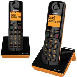 Alcatel S280 Duo ewe black/orange