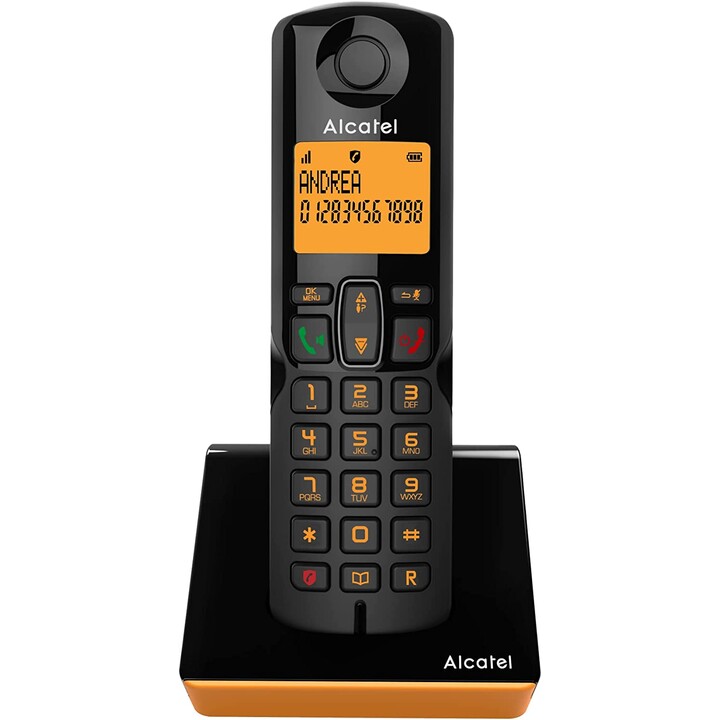 Alcatel S280 Duo ewe black/orange