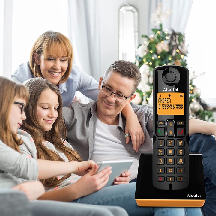 Alcatel S280 Duo ewe black/orange