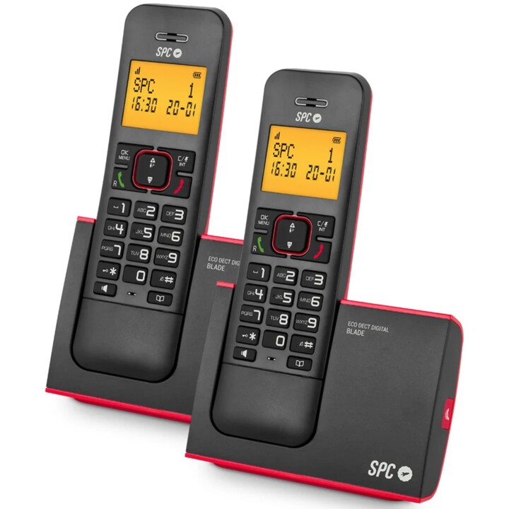 SPC 7292r Duo Blade Black Red
