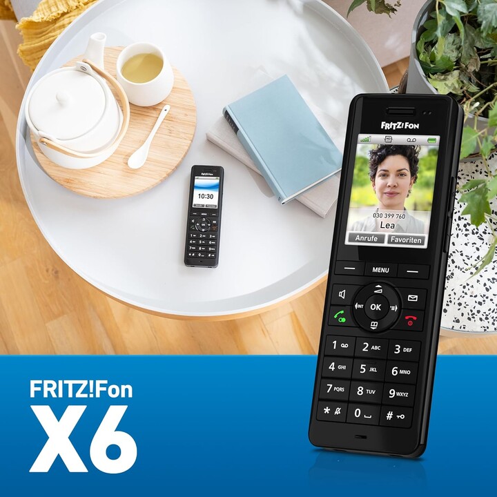 AVM FRITZFON X6B Black ECO DECTGA