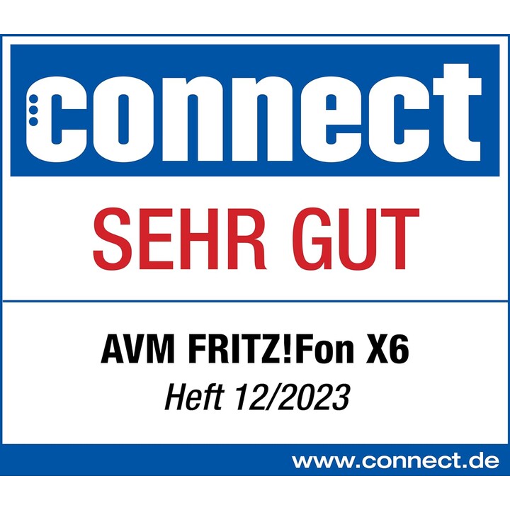 AVM FRITZFON X6B Black ECO DECTGA